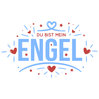 Motiv Du bist mein Engel Freund Partner