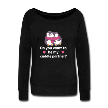 Partner Langarmshirt - Cuddle Partner Liebe Partner Kuscheln Winterzeit