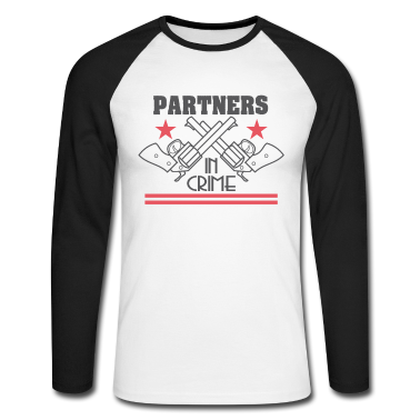 Partner Langarmshirt - Funny & Cute Partner Tshirt Design Partner in