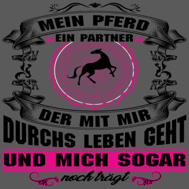 Motiv Mein Pferd - Ein Partner T-Shirt