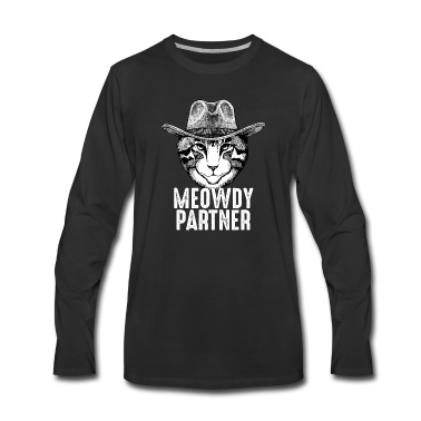 Partner Langarmshirt - Meowdy Partner