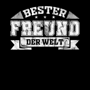 Motiv Bester Freund der Welt Partner Geschenk