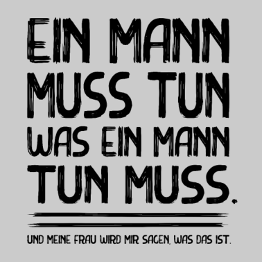 Motiv Lustiger Spruch für Ehemänner Partner