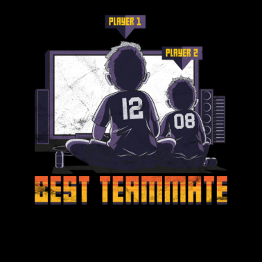 Motiv Großer Bruder Zocker Tshirt