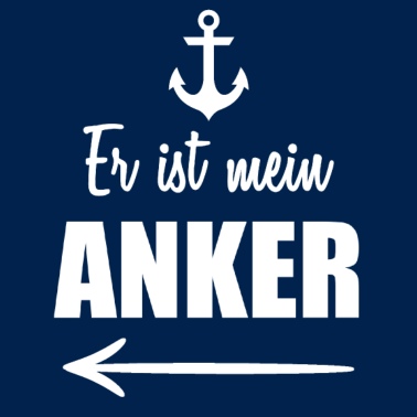 Motiv Er ist mein Anker Partnerlook