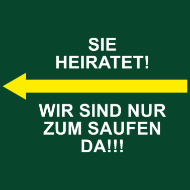 Motiv Heiraten Hochzeit Jugesellenabschied