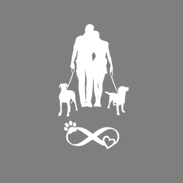 Motiv Partner mit Hunden