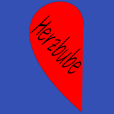 Motiv Partner herzbube