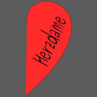Motiv Partner herzdame