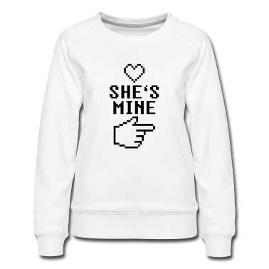 Partner Pullover - She's Mine 8-Bit