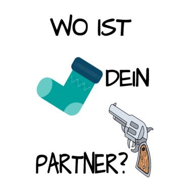 Motiv Wo ist dein Partner? Geschenk