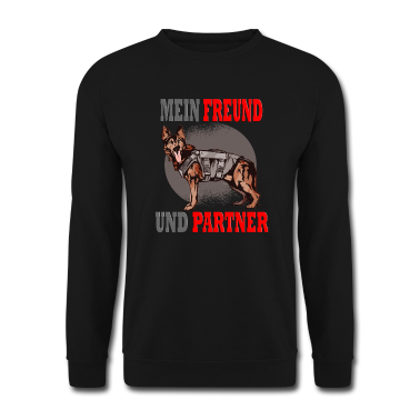 Partner Pullover - Polizeihund Freund und Partner