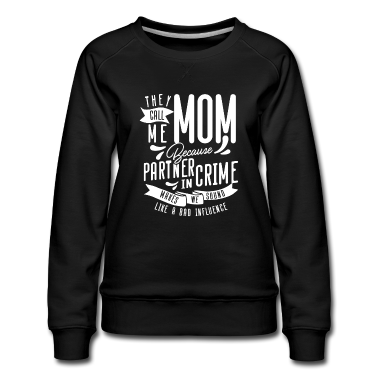 Partner Pullover - Spruch Partner in Crime