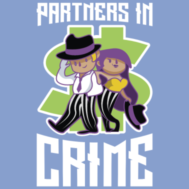 Motiv Gangster paar partner