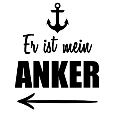 Motiv Er ist mein Anker Partner Look