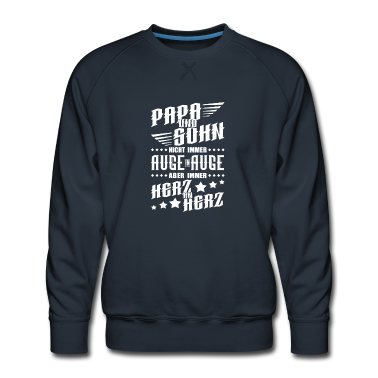 Partner Pullover - Vater und Sohn Partner Shirt