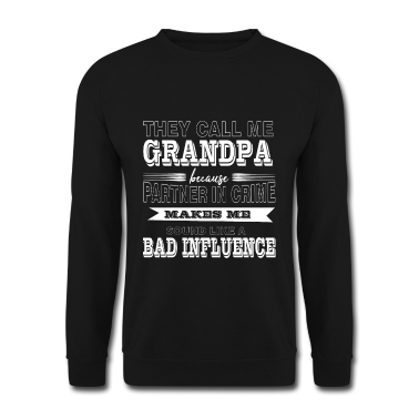 Partner Pullover - Großvater Partner In Crime