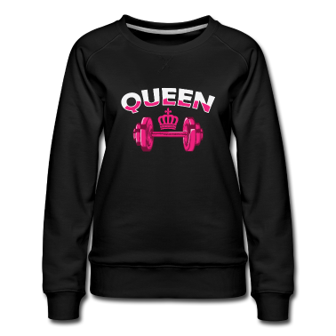 Partner Pullover - Queen Partner mit Hantel