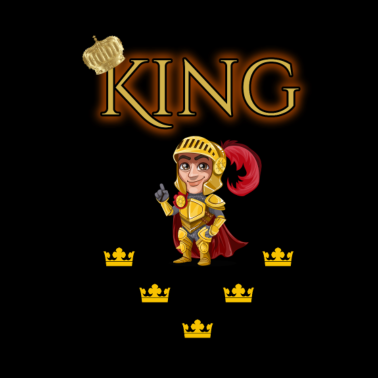 Motiv King queen partner geschenk