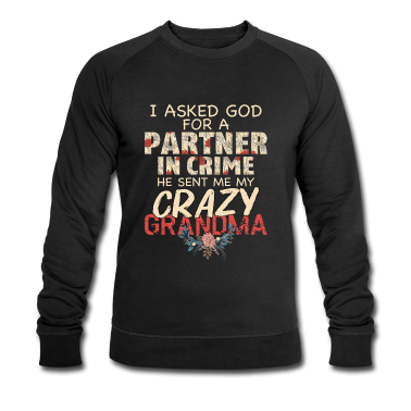 Partner Pullover - Partner in Crime Crazy Grandma