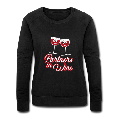Partner Pullover - Wein Partner Weinglas Rotwein Geschenk