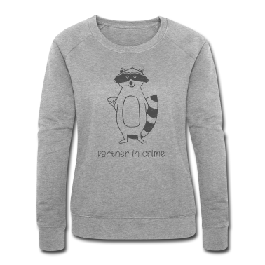 Partner Pullover - Waschbär - my Partner in Crime