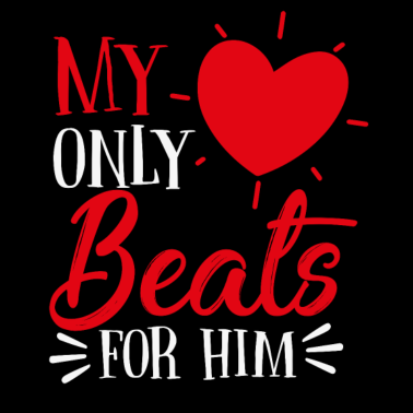 Motiv Mein Herz schlägt nur für ihn