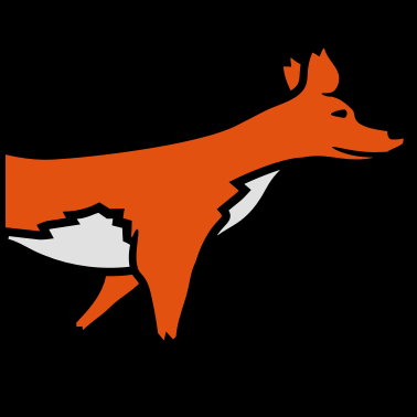 Motiv halb vorne vorderteil fuchs schön design cool comi