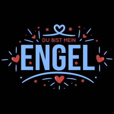 Motiv Du bist mein Engel Freund Partner