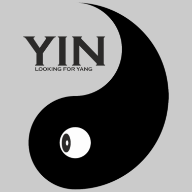 Motiv YIN sucht nach YANG, wo ist mein Partner