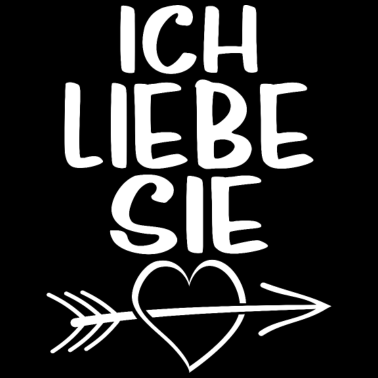 Motiv Ich liebe Sie - Partnerlook Partner Shirt