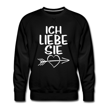 Partner Pullover - Ich liebe Sie - Partnerlook Partner Shirt