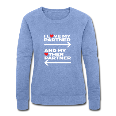Partner Pullover - Polyam - Ich liebe meine Partner