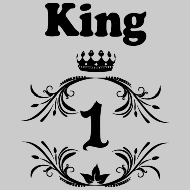 Motiv King, König, Partner Shirt