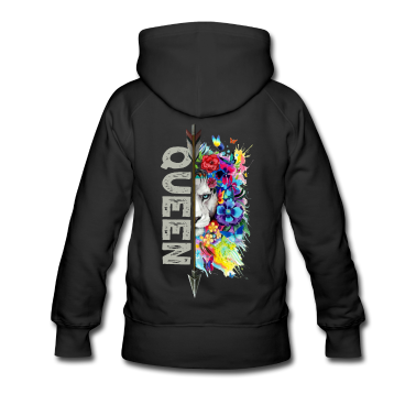 Partner Hoodie - King and Queen Löwen Partner Pärchen weiblich