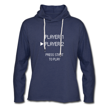 Partner Hoodie - Player 2 Press Start Gamer Gaming Partner Look