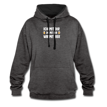 Partner Hoodie - Partner Bier Spruch Alkohol Party Geschenk