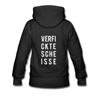 Partner Hoodie - Verfickte Scheisse