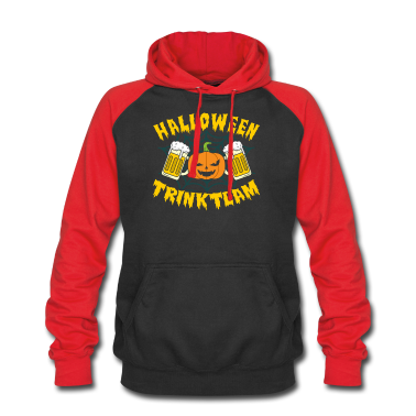Partner Hoodie - Halloween Trinkteam Saufen Alkohol Trinken Partner