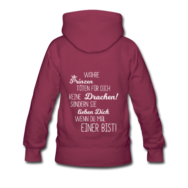 Partner Hoodie - Wahre Prinzen töten keinen Drachen