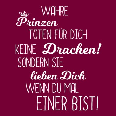 Motiv Wahre Prinzen töten keinen Drachen