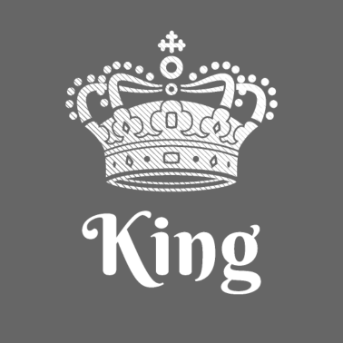 Motiv King Queen Partnerlook