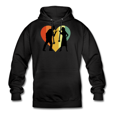 Partner Hoodie - Retro Partner Heart