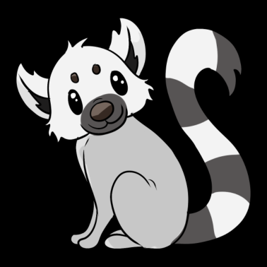 Motiv Lemurpaar für Partner - Männlich