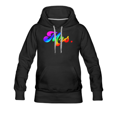 Partner Hoodie - LGBT Pride Mrs Regenbogen Partner Shirt Lesbisch