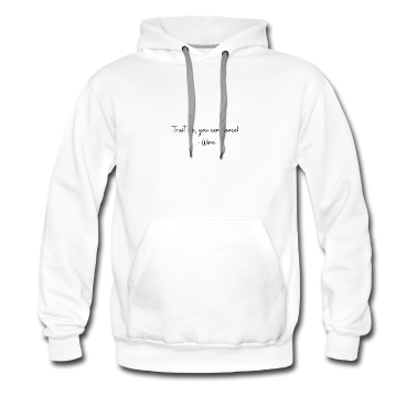 Partner Hoodie - Trust me, you can dance! - Wine Letter