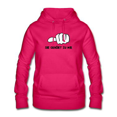 Partner Hoodie - Sie gehört zu mir! Lustig Partner Valentinstag