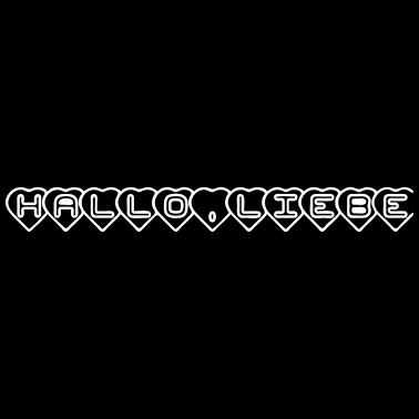 Motiv Hallo, Liebe Paar Pärchen verliebt Herz Geschenk