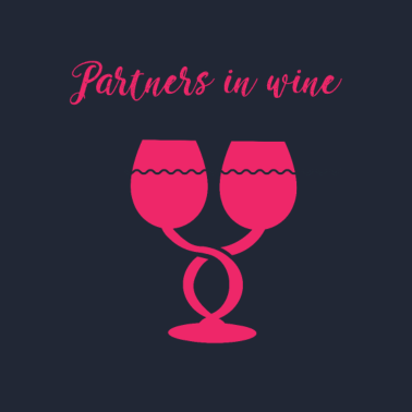 Motiv Partner in Weintrinkparty Alkohol Geschenk