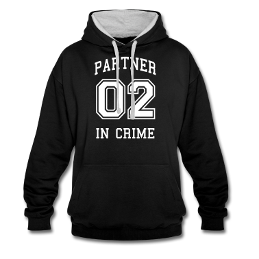 Partner Hoodie - Partner in Crime 02 Partnerlook